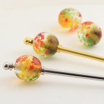 画像1: 秋色もみじ　緑と紅で奏でる季節のグラデーション〜かんざし編〜 (1)