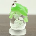 画像7: 今年の干支！！ヘビとカエルの最強コンビ！かえる白へびとんぼ玉 (7)