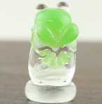 画像6: 今年の干支！！ヘビとカエルの最強コンビ！かえる白へびとんぼ玉 (6)