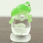 画像5: 今年の干支！！ヘビとカエルの最強コンビ！かえる白へびとんぼ玉 (5)
