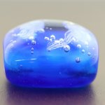 画像6: 帯留〜ゆらゆらくらげの水中散歩〜青色 (6)