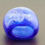 画像7: 帯留〜ゆらゆらくらげの水中散歩〜青色 (7)