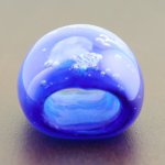 画像9: 帯留〜ゆらゆらくらげの水中散歩〜青色 (9)