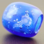 画像5: 帯留〜ゆらゆらくらげの水中散歩〜青色 (5)