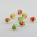 画像2: にじいろもみじ｜秋の七色グラデーションで描くミニアチュール〜小さいとんぼ玉 (2)