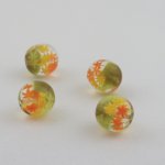 画像14: にじいろもみじ｜秋の七色グラデーションで描くミニアチュール〜小さいとんぼ玉 (14)