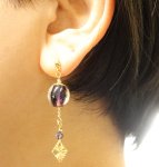 画像5: ぽこぽこ玉バックピアス【イヤリング変更可】 (5)