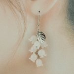 画像8: すずらんのピアス〜幸せの白い花〜【イヤリング・ピアス変更可】 (8)
