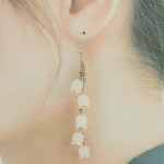 画像10: すずらんのピアス〜幸せの白い花〜【イヤリング・ピアス変更可】 (10)