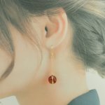 画像13: 秋色ステンドグラス　レトロモダンな大人のピアス・イヤリング【イヤリング・ピアス変更可】 (13)