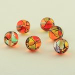 画像16: 秋色ステンドグラス　レトロモダンな大人のピアス・イヤリング【イヤリング・ピアス変更可】 (16)