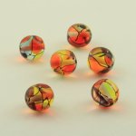 画像15: 秋色ステンドグラス　レトロモダンな大人のピアス・イヤリング【イヤリング・ピアス変更可】 (15)